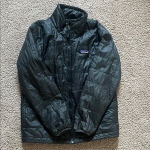 Patagonia Kid’s Black Nano puff Jacket